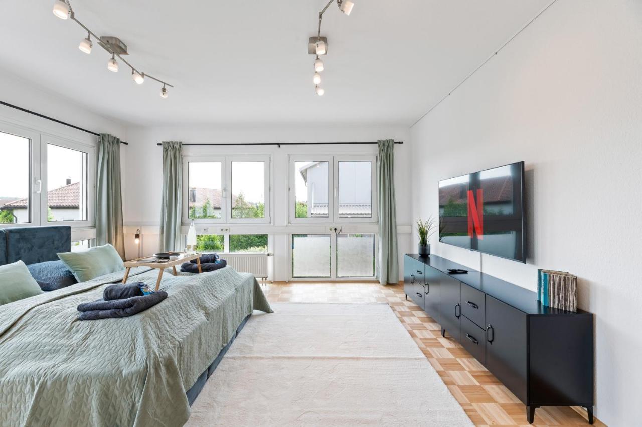 Lemon Suites Hildrizhausen - Ideal Fuer Teams Und Monteure Esterno foto